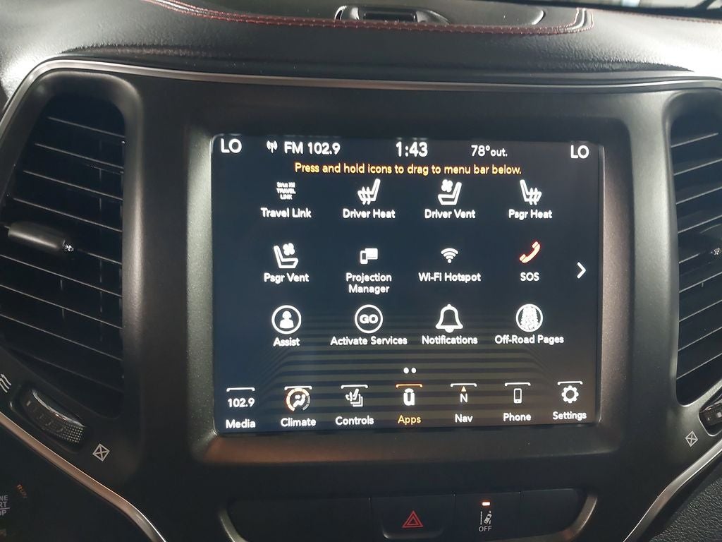 2022 Jeep Cherokee Trailhawk 4x4