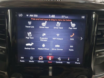 2019 RAM 1500 Laramie Crew Cab 4x4 5'7" Box