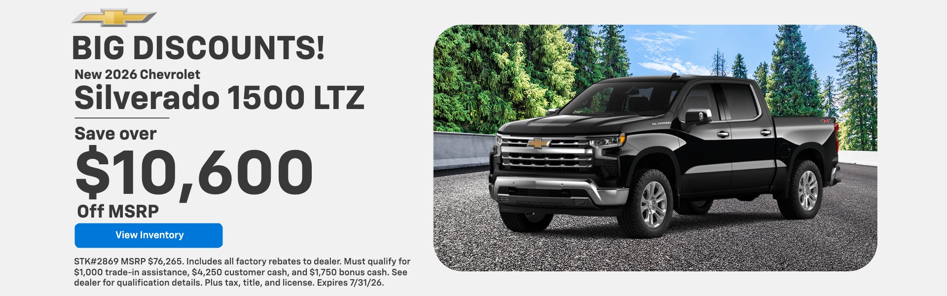 New 2026 Chevy Silverado 1500 LTZ