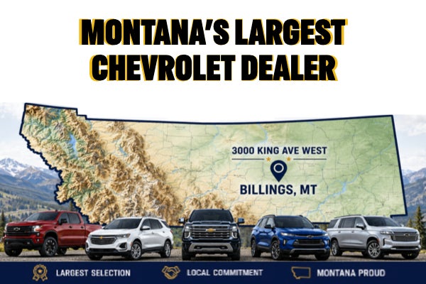 Denny Menholt in Billings Montana's Largest Chevrolet Dealer